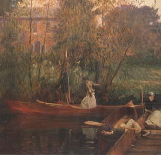 John Singer Sargent A Boating Party (mk18) china oil painting image